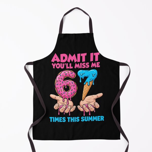 Item preview, Admit It You'll Miss Me 67 Times This Summer 67th Birthday Humor designed and sold by FormalDehyena.