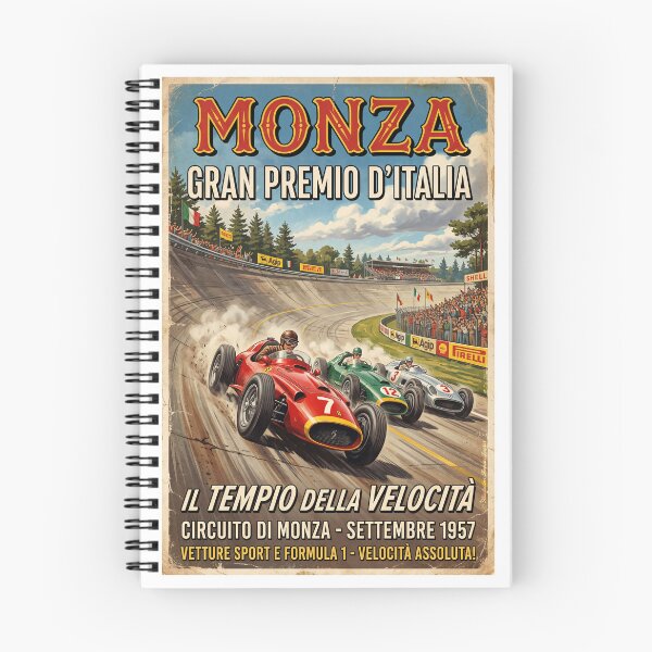 Item preview, Autoracing in Monza F1 1957 designed and sold by Theodor Decker.