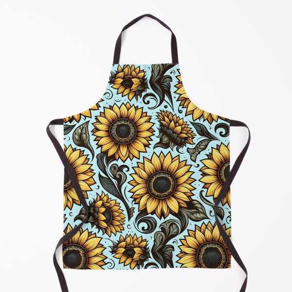 Item preview, Decorative Sunflower Scrollwork Pattern designed and sold by Apex Designs.