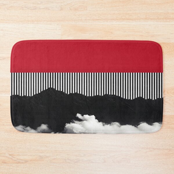 Item preview, Veil – Dark Minimalist Mountains Above Clouds designed and sold by Underdott.