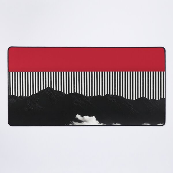 Item preview, Veil – Dark Minimalist Mountains Above Clouds designed and sold by Underdott.