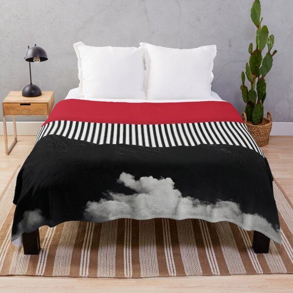 Item preview, Veil – Dark Minimalist Mountains Above Clouds designed and sold by Underdott.