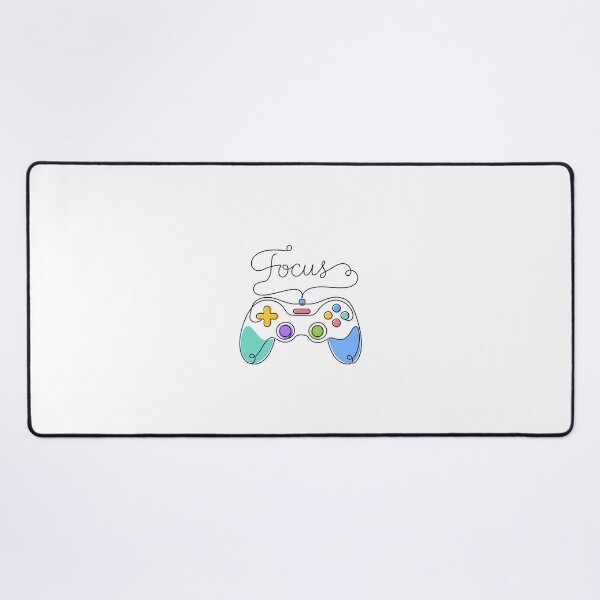 Item preview, Game Controller with Focus Typography designed and sold by Newthingzy.