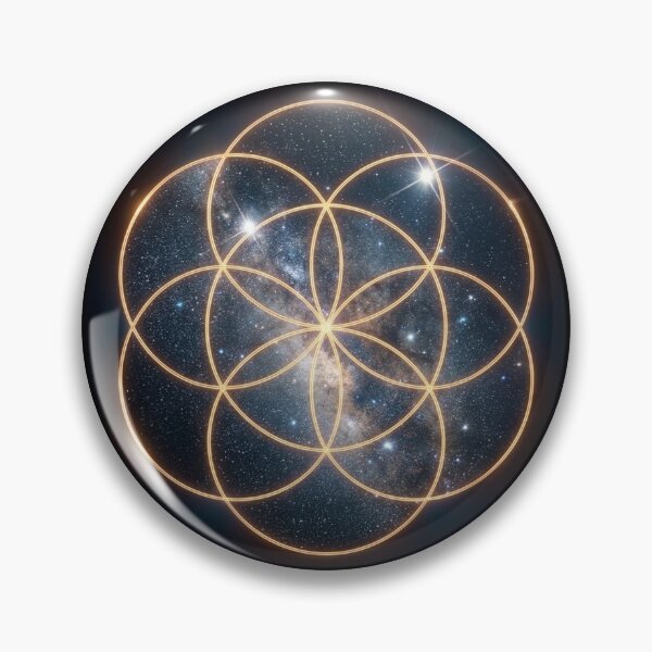 Item preview, Seed of Life Sacred Geometry - Golden Ratio Cosmic Mandala designed and sold by KireaDesigns.