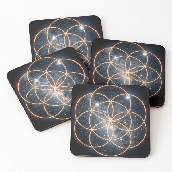 Item preview, Seed of Life Sacred Geometry - Golden Ratio Cosmic Mandala designed and sold by KireaDesigns.