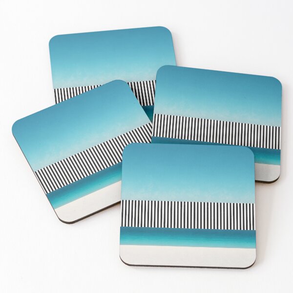 Item preview, Shore – Minimalist Surreal Beach Ocean Landscape designed and sold by Underdott.