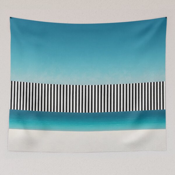 Item preview, Shore – Minimalist Surreal Beach Ocean Landscape designed and sold by Underdott.