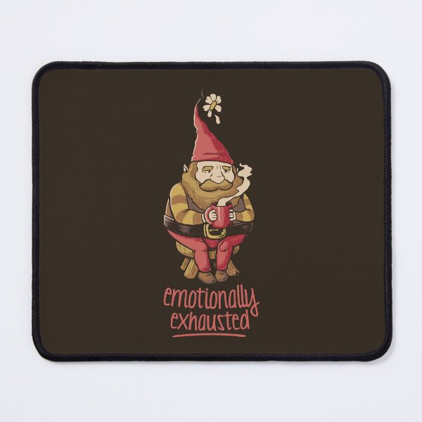 Item preview, Emotionally Exhausted Gnome by Tobe Fonseca designed and sold by Tobe Fonseca®.