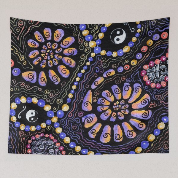 Item preview, Flow (acrylic on canvas) designed and sold by Painting By Nature.