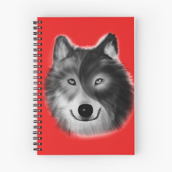Item preview,  Wolves Yin and Yang - Wolf - Wolf Lovers Tee - Loves Wolves - Zen Wolf designed and sold by tedholz.