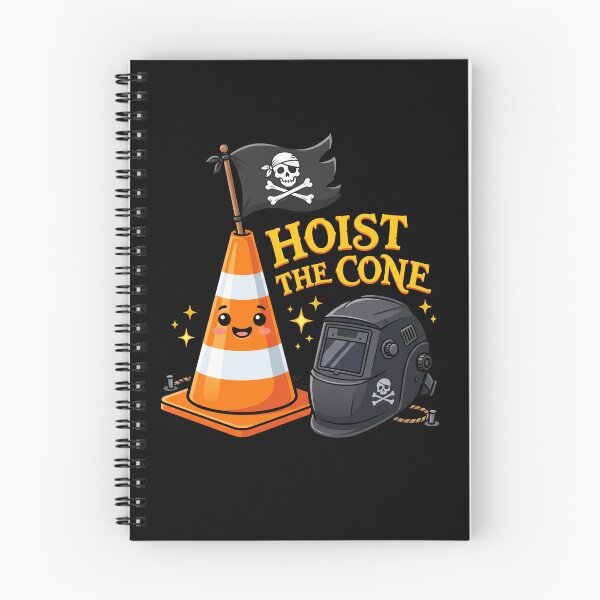 Item preview, Hoist The Cone Welder Construction Road Worker Tradesman designed and sold by FormalDehyena.