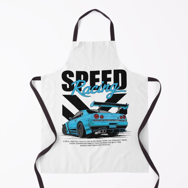 Item preview, JDM Street Racing Car T-Shirt | Retro Japanese Drift Car Graphic | Widebody Blue Sports Car Tee designed and sold by amareshdas008.