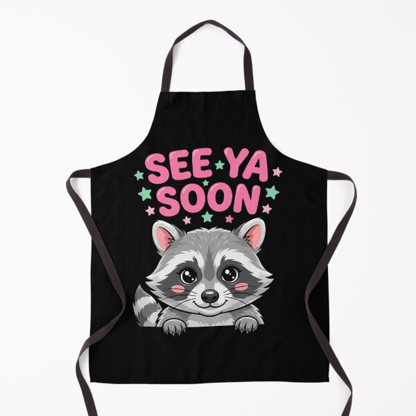 Item preview, See Ya Soon Raccoon Animal Lover designed and sold by FormalDehyena.