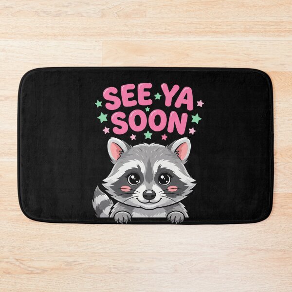 Item preview, See Ya Soon Raccoon Animal Lover designed and sold by FormalDehyena.