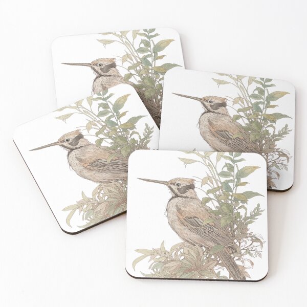 Item preview, A dreamy bird with a large beak on its branch designed and sold by Art70shop.