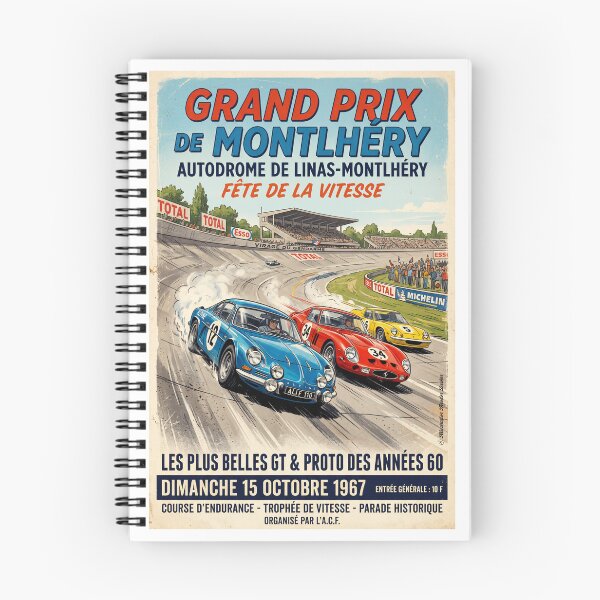 Item preview, Autoracing in Montlhery 1967 designed and sold by Theodor Decker.