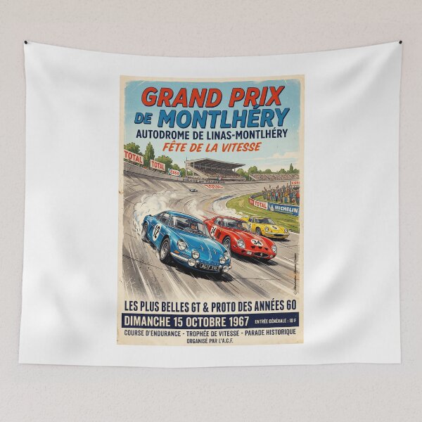 Item preview, Autoracing in Montlhery 1967 designed and sold by Theodor Decker.
