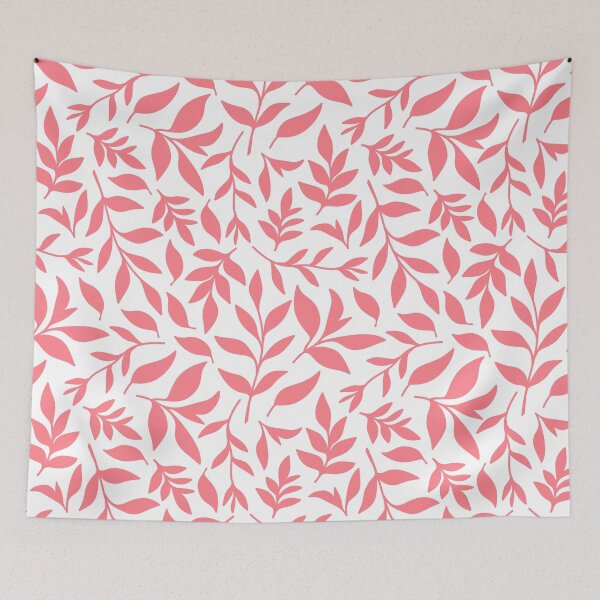 Item preview,  Pink Leaf Pattern designed and sold by SmallDart Creations.