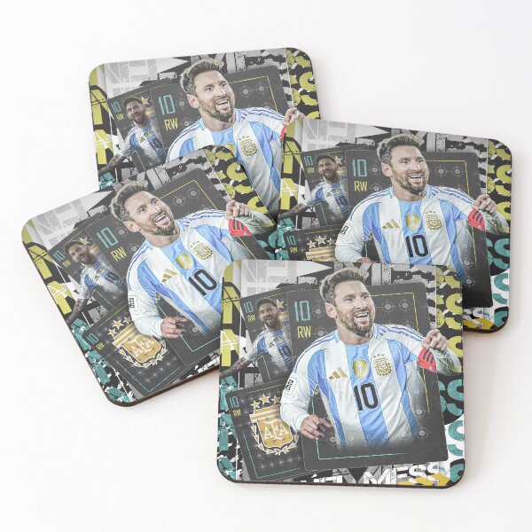 Item preview, Lionel Messi Argentina "Maestro" Trading Card Cinematic Poster designed and sold by Shopunte.
