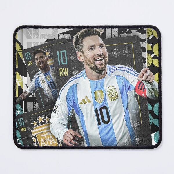 Item preview, Lionel Messi Argentina "Maestro" Trading Card Cinematic Poster designed and sold by Shopunte.
