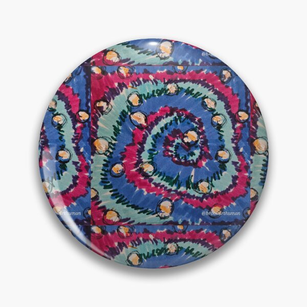 Item preview, Tye-dye Space Rock Spiral  designed and sold by DancingCreek.