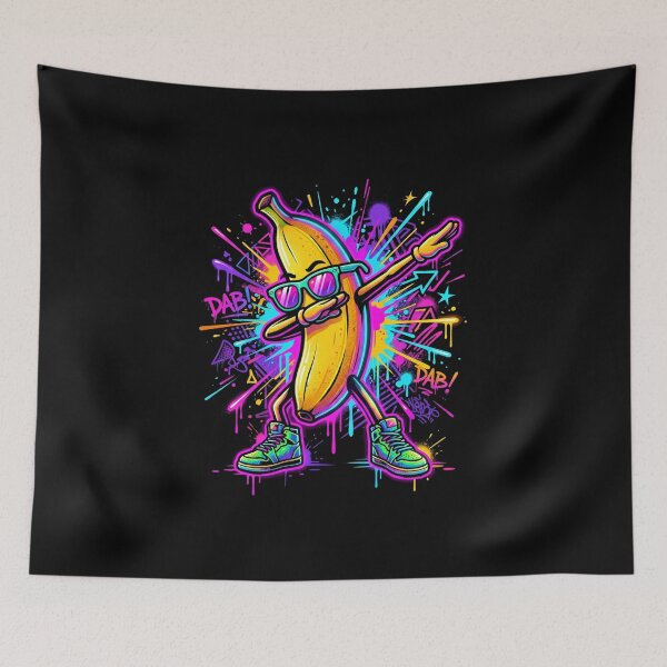 Item preview, Dab Banana Funny Dance Meme Fruit designed and sold by FormalDehyena.