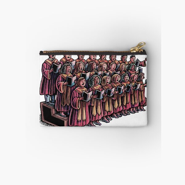 Item preview, choir of church singers in red robes designed and sold by LisaHaney.