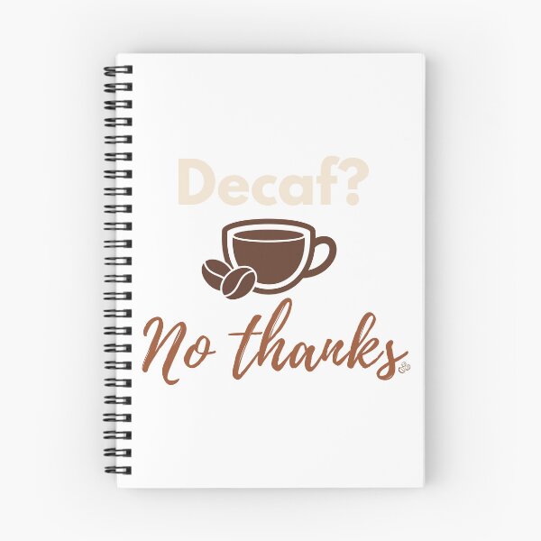 Item preview, Decaf No Thanks Shirt – Funny Coffee Lover Gift, Caffeine Humor Tee, Anti Decaf Coffee Design designed and sold by vaastore.