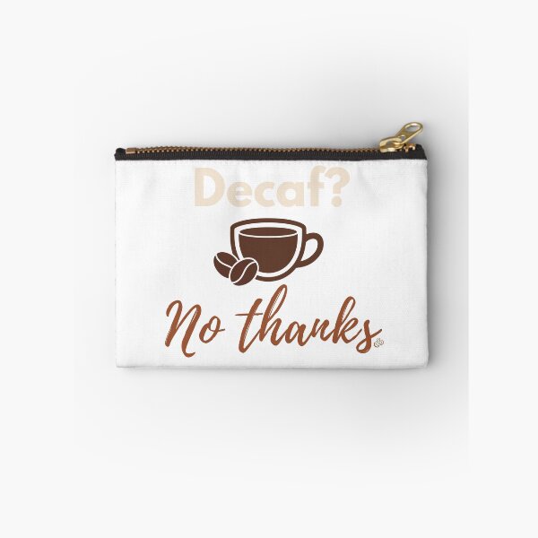Item preview, Decaf No Thanks Shirt – Funny Coffee Lover Gift, Caffeine Humor Tee, Anti Decaf Coffee Design designed and sold by vaastore.