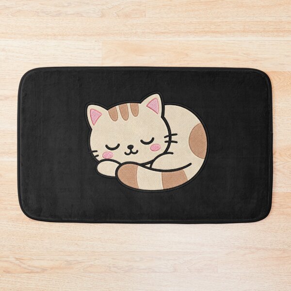Item preview, Sleepy Kawaii Cat – Cute Cozy Sleeping Kitty Design designed and sold by ColorSplash123.