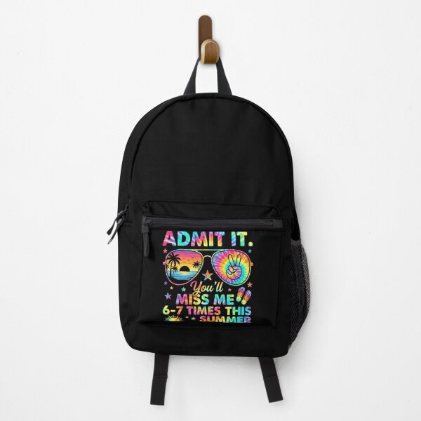 Item preview, Admit It. You'll Miss Me 6-7 Times This Summer Funny Teacher Student Vacation designed and sold by FormalDehyena.