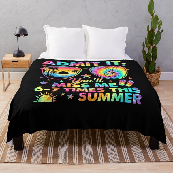 Item preview, Admit It. You'll Miss Me 6-7 Times This Summer Funny Teacher Student Vacation designed and sold by FormalDehyena.