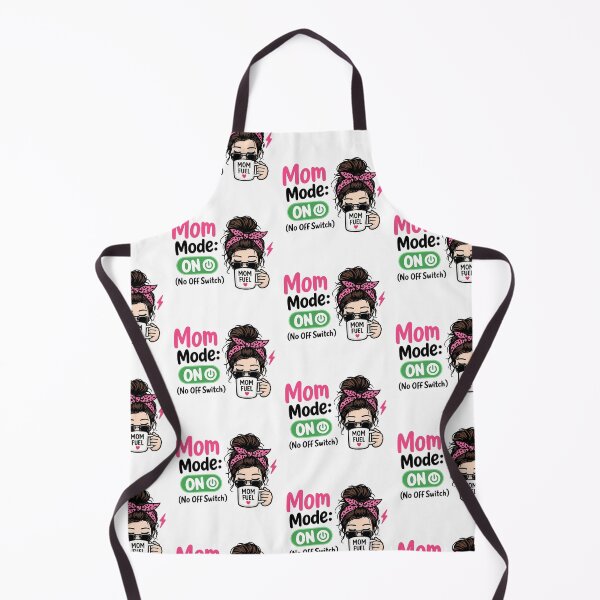 Item preview, 'Mom Mode ON – No Off Switch' funny Mom Quote Mother’s Day Sticker designed and sold by Olivra.