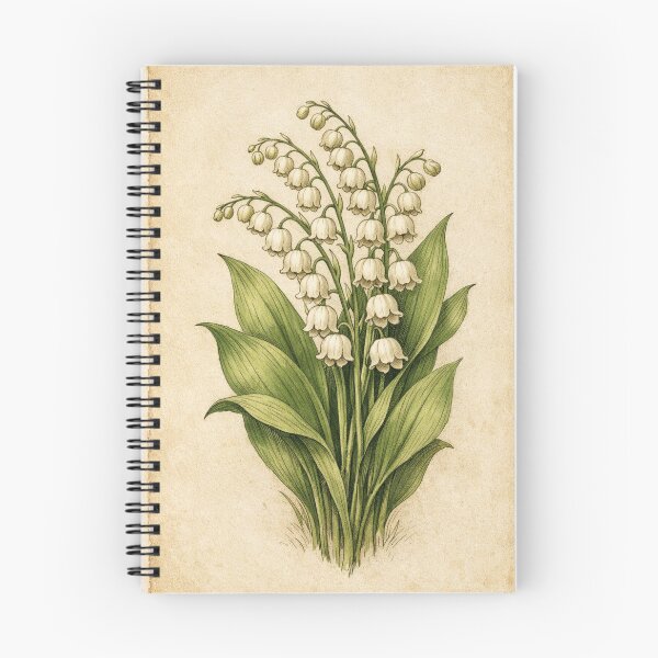 Item preview, Vintage Lily of the Valley Botanical Print - Antique Floral Wall Art designed and sold by Darlin8888.
