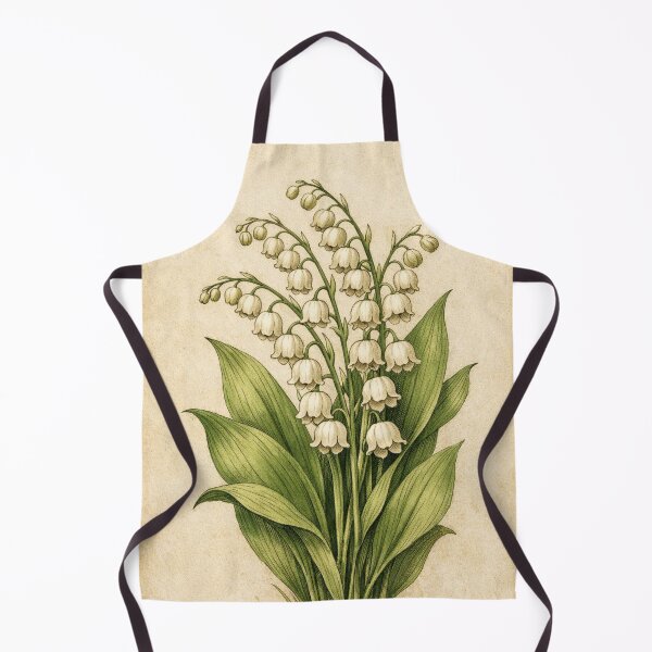 Item preview, Vintage Lily of the Valley Botanical Print - Antique Floral Wall Art designed and sold by Darlin8888.