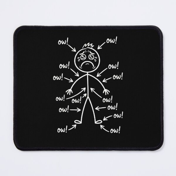 Item preview, Ow! Chronic Pain Invisible Illness Awareness Warrior designed and sold by FormalDehyena.