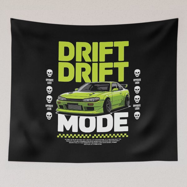 Item preview, Drift Mode JDM Car T-Shirt | Street Racing Drift Culture Graphic | Japanese Tuner Car Tee designed and sold by amareshdas008.