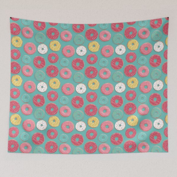 Item preview, Colorful Donut Sprinkles Pattern Sweet Treat designed and sold by NicolasGlowArt.