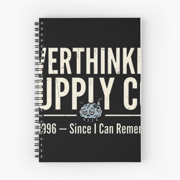 Item preview, Overthinker Humor Retro designed and sold by Emamify.