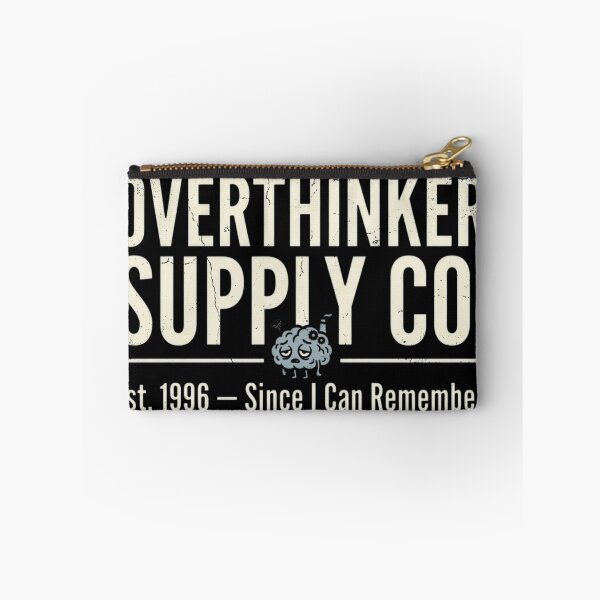 Item preview, Overthinker Humor Retro designed and sold by Emamify.