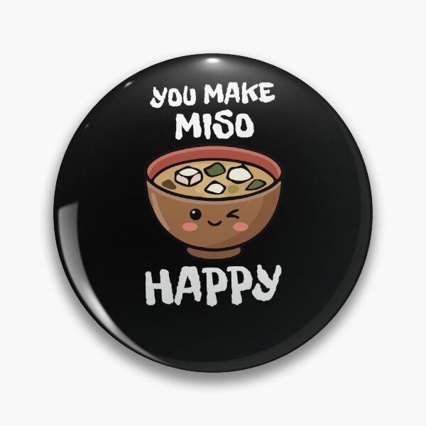 Item preview, You Make Miso Happy – Cute Miso Design designed and sold by kestey.