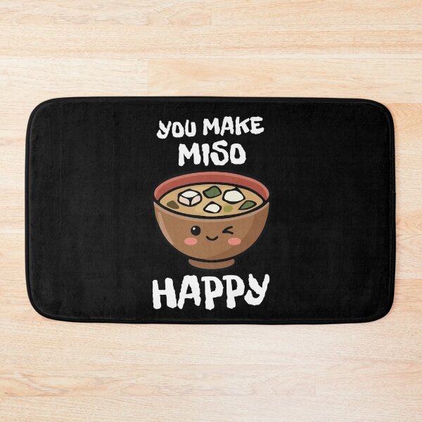 Item preview, You Make Miso Happy – Cute Miso Design designed and sold by kestey.