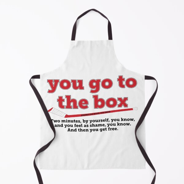 Item preview, You go to the box. You feel shame. In Carolina Hurricanes colors. designed and sold by Hattrixz.