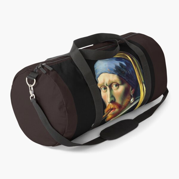 Item preview, Van Gogh with Pearl Earring Vermeer Art parody designed and sold by ArtUnova.
