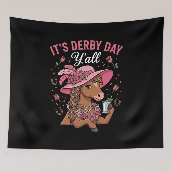 Item preview, It's Derby Day Y'all Kentucky Derby Horse Racing Fan designed and sold by FormalDehyena.