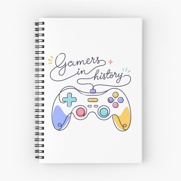Item preview, Game Controller - Gamers in history Typography designed and sold by Newthingzy.