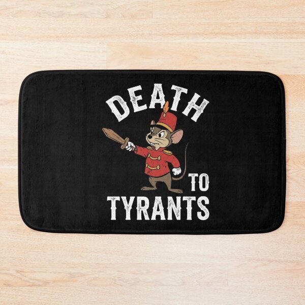 Item preview, Death To Tyrants Freedom Fighter Political Protest designed and sold by FormalDehyena.