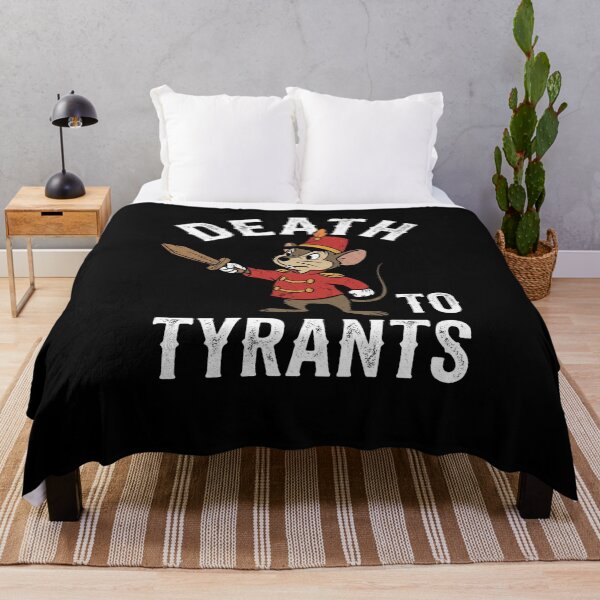 Item preview, Death To Tyrants Freedom Fighter Political Protest designed and sold by FormalDehyena.