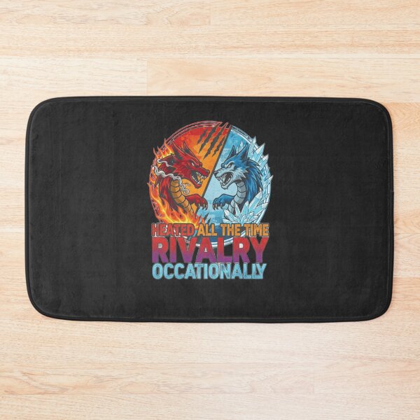 Item preview, Fire vs Ice Dragon Rivalry – Bold Fantasy Graphic Design designed and sold by ArthUpscale.