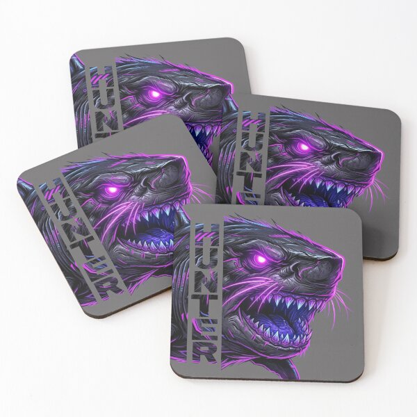 Item preview, Cyber Neon Shark  designed and sold by unboxedbyJuls.